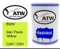 Preview: BMW, Sao Paulo Yellow, C4H / C5H: 500ml Lackdose, von ATW Autoteile West.